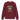 Burgundy Printed Sweater Front