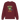 Burgundy Printed Sweater Front