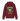Burgundy Printed Sweater Back