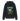 Black Printed Sweater Back