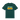 Glazed Green Printed T-shirt Front